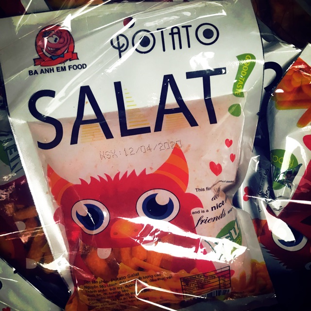 Bịch 30 Gói Snack Hình SALAT POTATO