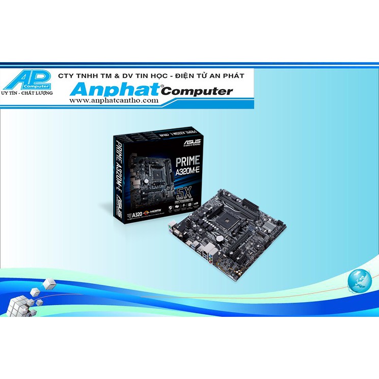 Bo mạch chủ Main Asus PRIME A320M-E - Hàng Chính Hãng - Bảo hành 36 tháng