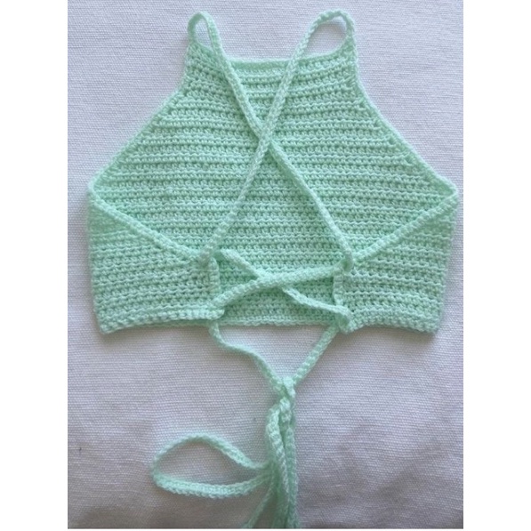 Áo yếm len handmade