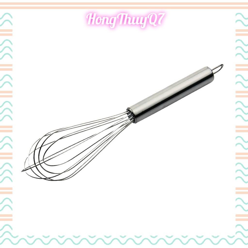 Cây Đánh Trứng bằng thép không gỉ 26cm (1c) Phới đánh trứng - HongThuyQ7