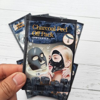 Mặt Nạ Gel lột Charcoal Peel Off Pack Than Hoạt Tính tẩy da chết và mụn răm [Sẵn]