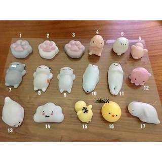 Thú mochi xả stress - Đồ chơi thú mochi squishy đáng yêu