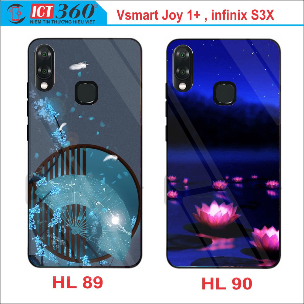 Ốp Lưng Kính Nano Vsmart Joy 1 Plus  / Infinix S3X - in theo yêu cầu