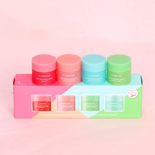 Set 4 mặt nạ ngủ cho môi Laneige 8g