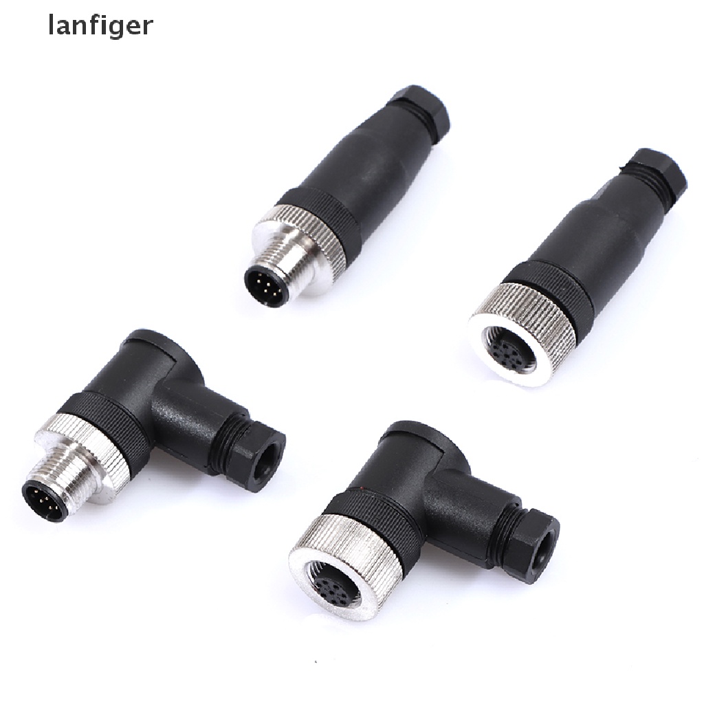 Đầu cắm kết nối cảm biến chống nước LLR M12 8 chấu