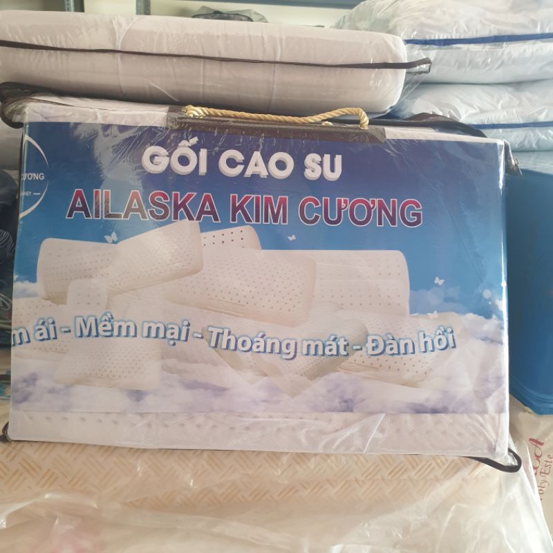 Gối cao su thiên nhiên Kim Cương 40 x60