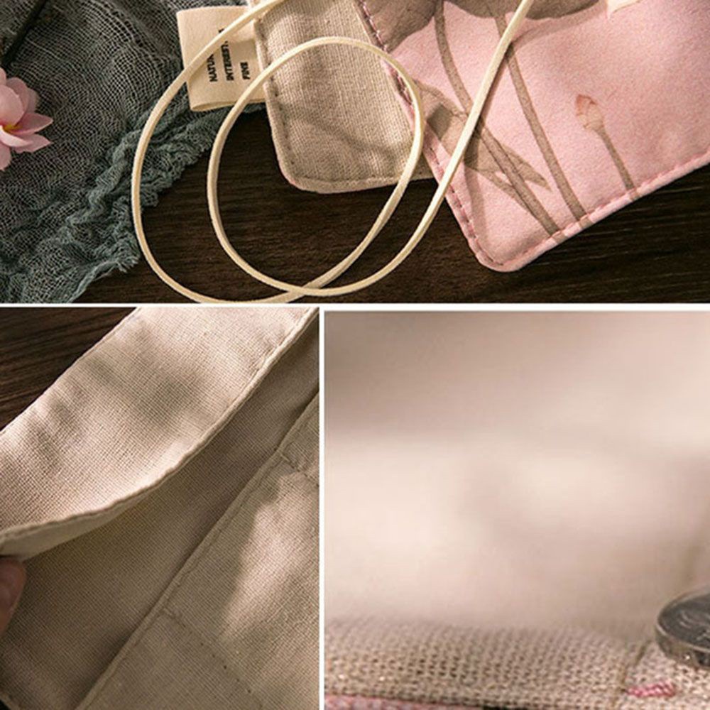 Túi cuộn elegant81 đựng bút chì kiểu Trung Hoa nhiều màu sắc thanh lịch cho bé