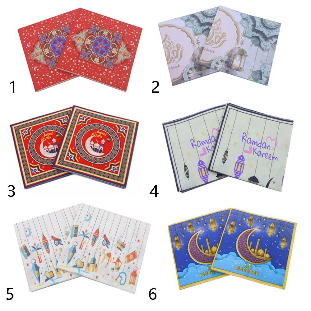 Khăn Giấy Ăn Dùng Một Lần Họa Tiết Hoa Để Trang Trí Bàn