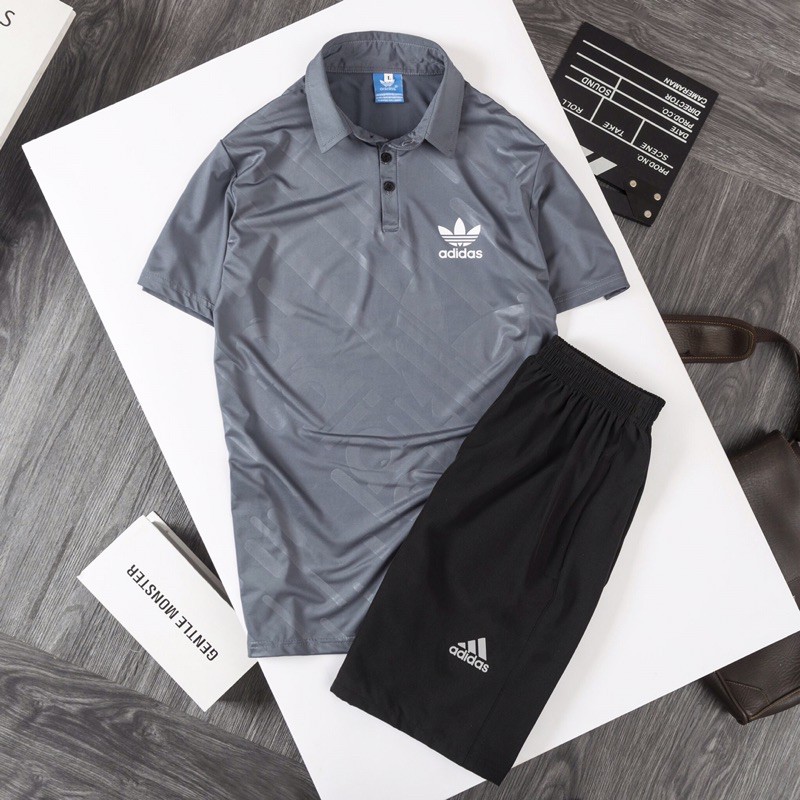 [Mã SKAMA06 giảm 8% tối đa 50K đơn 250K] Bộ thể thao nam cổ đức 4 màu | BigBuy360 - bigbuy360.vn