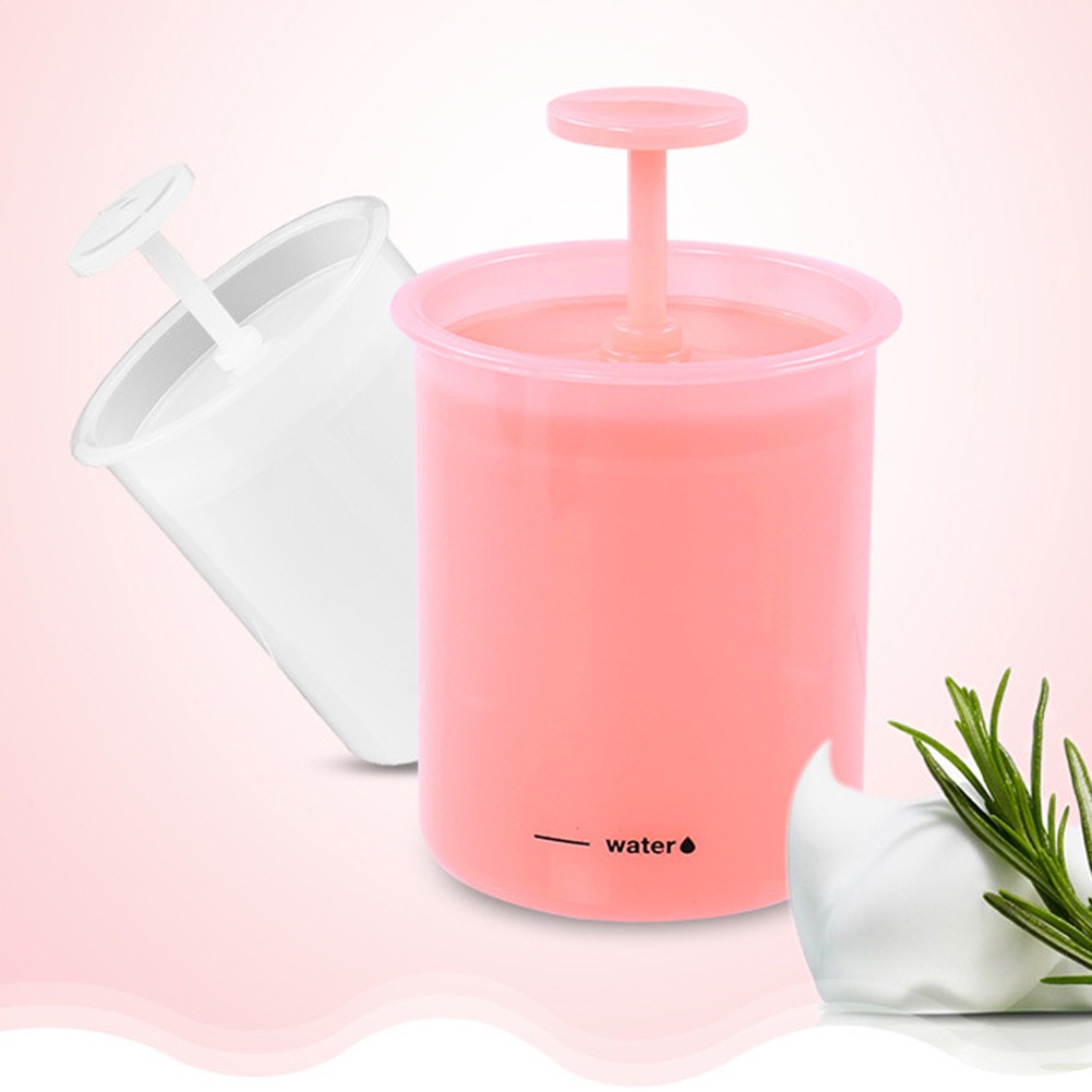 Cốc Tạo Bọt Sữa Tắm Rửa Mặt Tiện Dụng Mang Theo Du Lịch