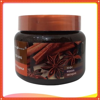 TẨY DA CHẾT BODY CHIẾT XUẤT QUẾ HỒI VÀ CAFE NGA 380G [hot]