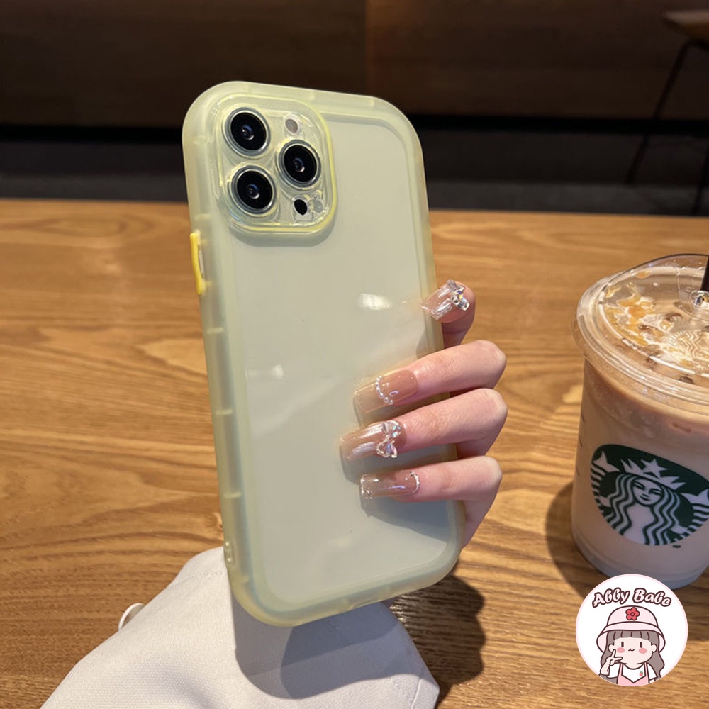 Ốp Điện Thoại TPU Mềm Trong Suốt Chống Sốc Màu Macaron Cho IP 13 12 11 Pro Max X XS XR 8 7 Plus