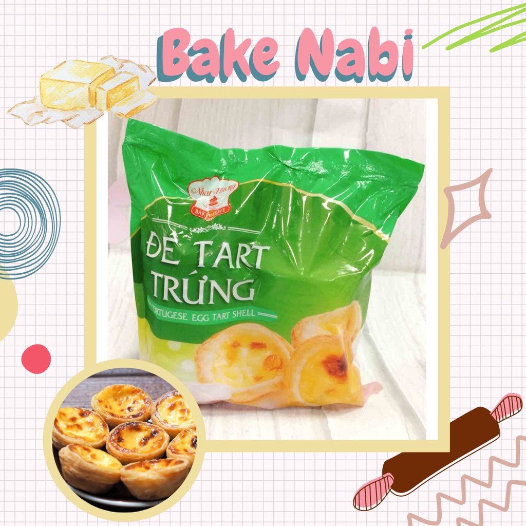 [Mã 254FMCGSALE giảm 8% đơn 500K] COMBO ĐẾ BÁNH TART VÀ KEM TART TRỨNG