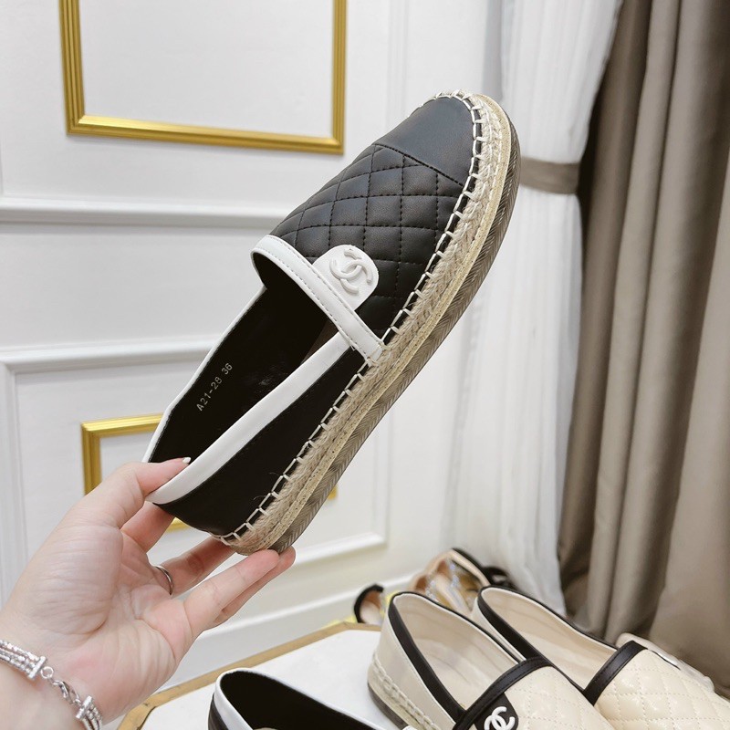 Giày slip on tag X trần trám, đế viền cói, hàng QCCC