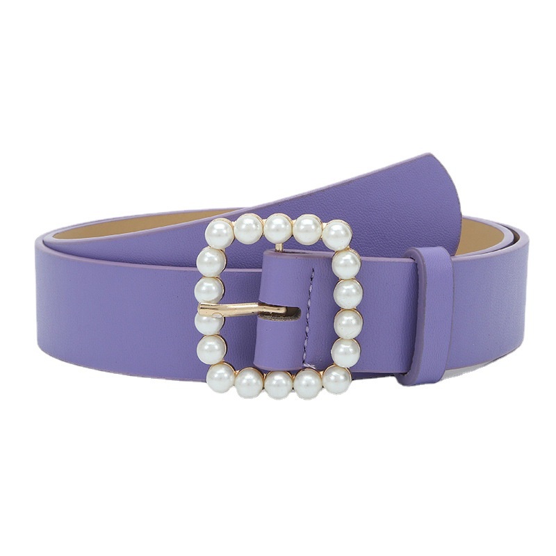 Thắt Lưng Đính Ngọc Trai Giả Thời Trang Dành Cho Nữ