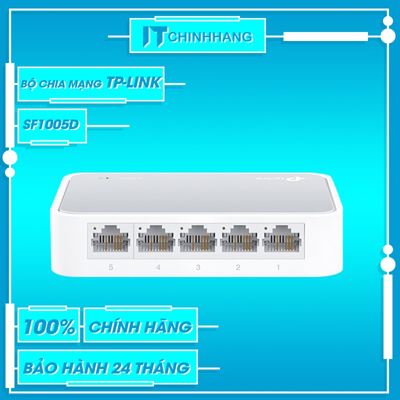 Bộ Chia Mạng Tp-Link SF1005D 5 Cổng 10/100Mbps - Hàng Chính Hãng