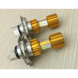 ĐÈN LED CHÂN H4 SIÊU SÁNG CHO XE MÁY