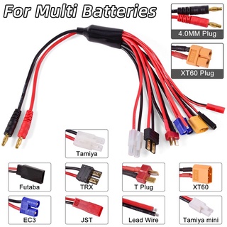 Bộ sạc pin rc 8/19 trong 1 4.0mm banana/xt60 trx tamiya lipo rc cho sạc b6