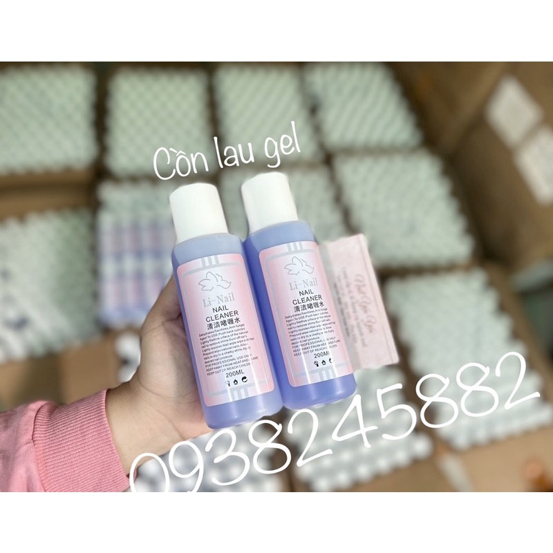Cồn lau gel Linail-Ủ tháo gel _ dung tích 200ml
