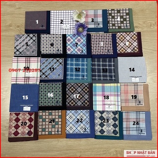 [Giá tốt] Khăn mùi xoa nam Hàn Quốc - 100% Authentic - Chính hãng