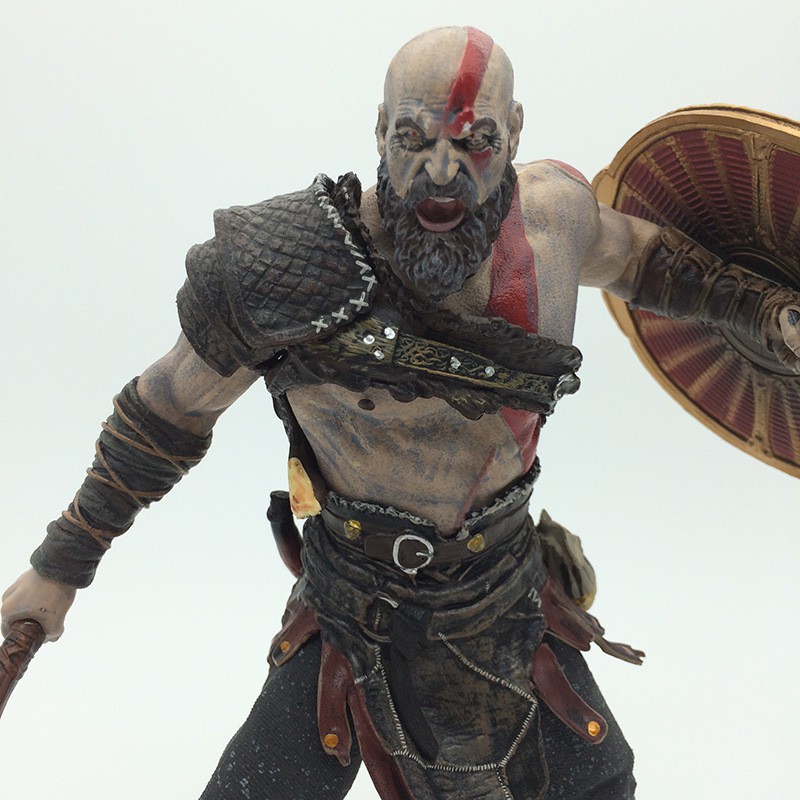 Mô Hình Nhân Vật Kratos Trong Game God Of War 4