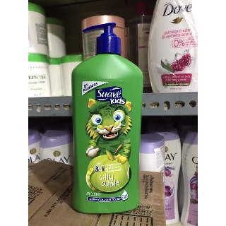 [Mỹ Phẩm Chính Hãng] - Sữa tắm gội xả Suave Kids 3 in 1 mẫu mới chai có vòi 532ml