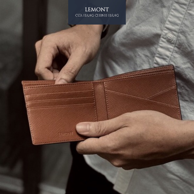 VÍ NAM DA BÒ NGANG LEMONT - DARK CHOCO