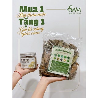 Bột thảo mộc sam natural - tặng gói lá xông