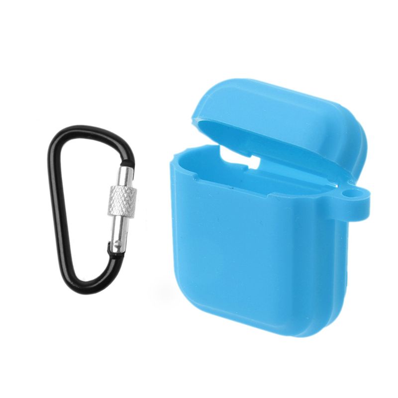 Vỏ Bảo Vệ Hộp Sạc Tai nghe không dây 1 / 2 Bằng Silicon Chống Sốc Chất Lượng Cao