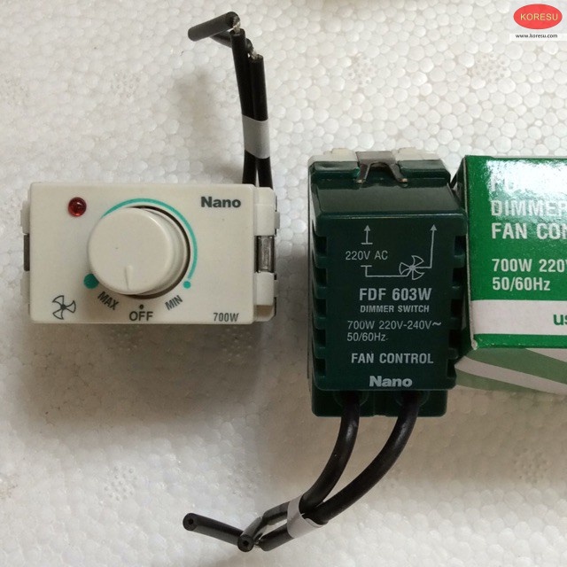[ CHÍNH HÃNG ] Hạt chiết áp đèn, hạt chiết áp quạt Nanoco - Panasonic