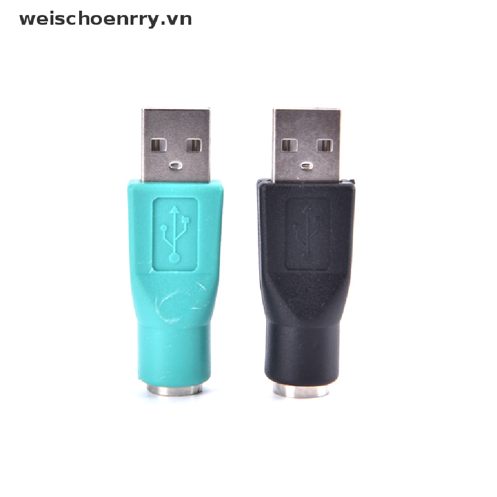 Bộ chuyển đổi WW từ cổng cắm PS2 PS / 2 sang đầu cắm USB thích hợp cho Máy tính/ laptop/ Bàn phím/chuột