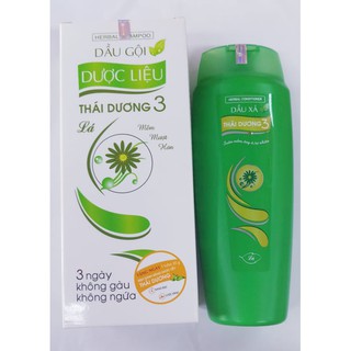 DẦU GỘI VÀ DẦU XẢ DƯỢC LIỆU 3 200ml