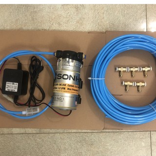 Bộ phun sương làm mát - bơm sơn hà 24v