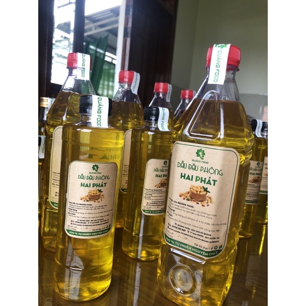 Dầu đậu phộng  - Dầu ăn ép nguyên chất thủ công Quảng Nam