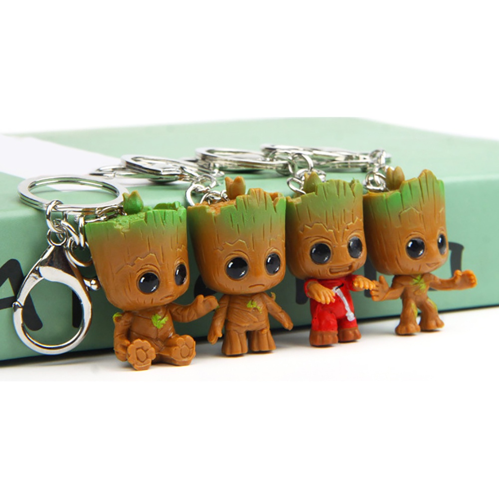 Móc khóa hình nhân vật Vệ binh dải ngân hà độc đáo