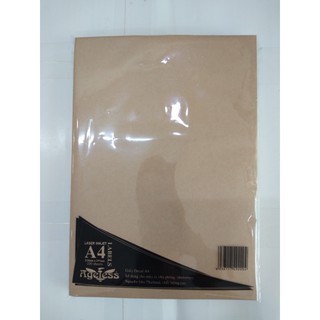Decal A4 đế xanh - đế vàng - da bò