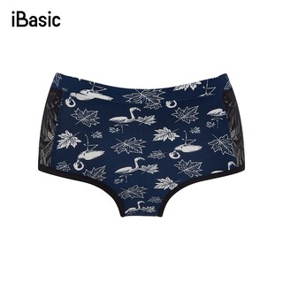 Quần lót nữ lưng cao phối ren iBasic PANY048