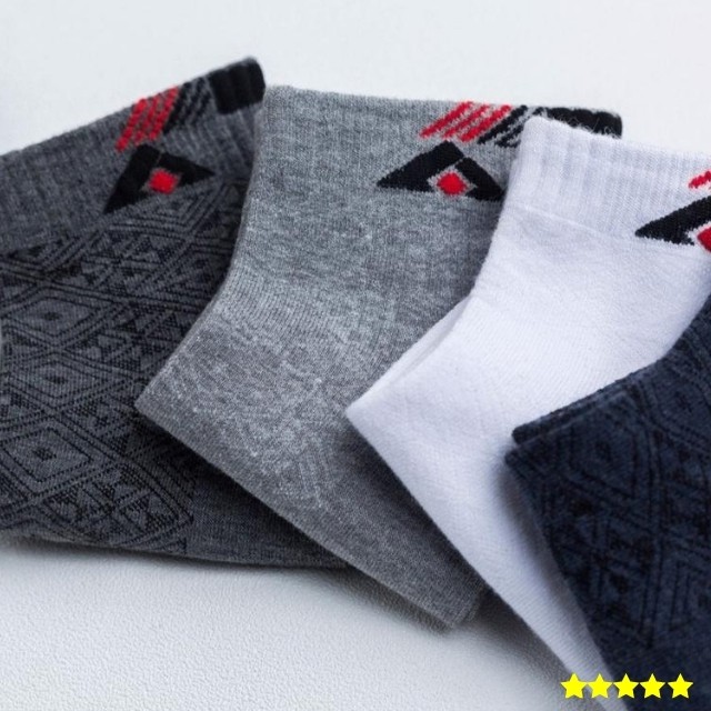 [Chính Hãng] Combo 5 Đôi Tất Unisex Nam Nữ Cổ Ngắn Mã 203