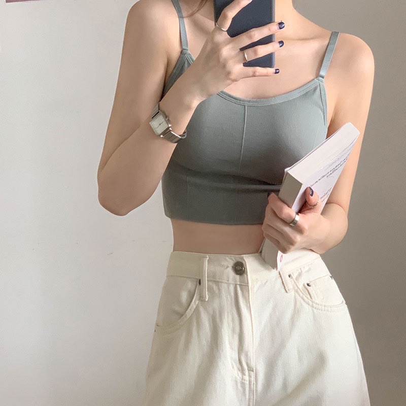 Áo Bra Thun Thể Thao Chiết Gân Cực Chất 656