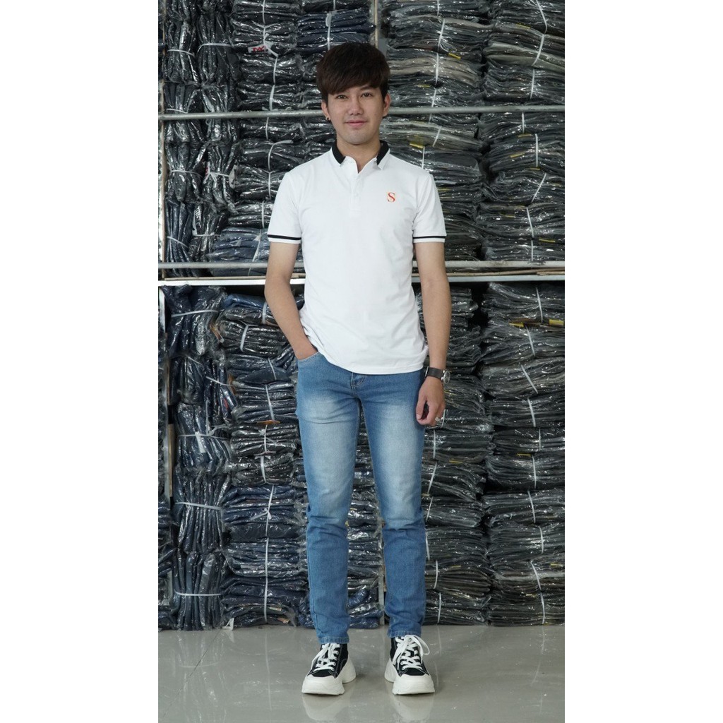 [Có Bigsize]Quần Jean đen nam trơn ống slimfit có big size | BigBuy360 - bigbuy360.vn