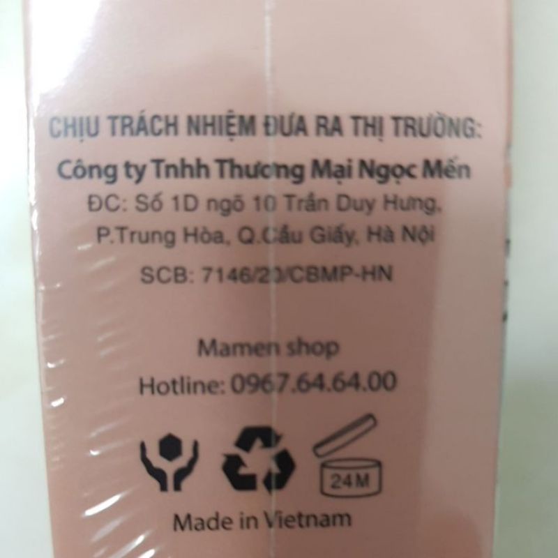 Kem tẩy lông Mamen shop tẩy lông nách, chân, tay, bikini vĩnh viễn không đau, không rát 120g