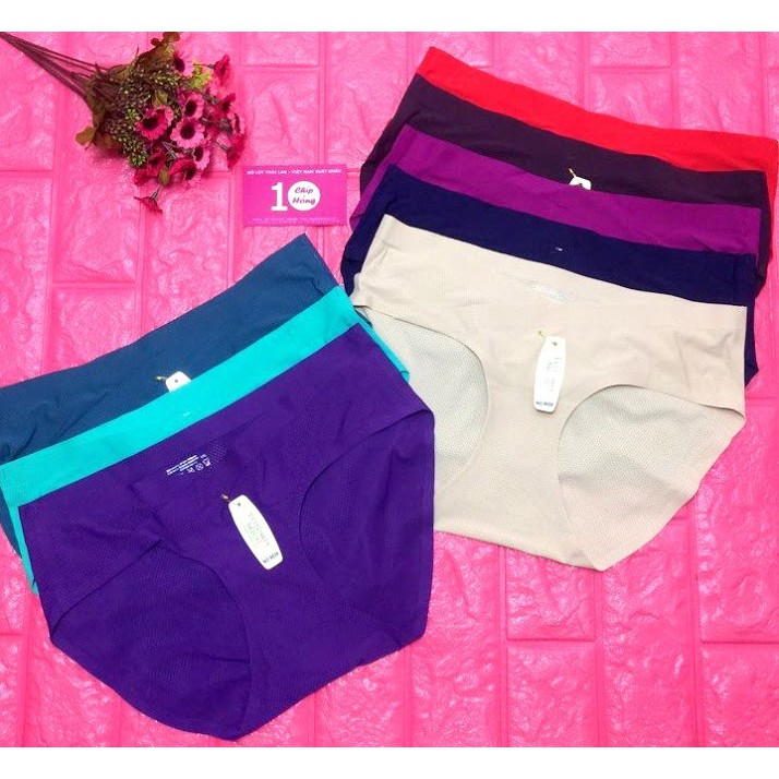 (Freeship) 10 quần lót thông hơi bà bầu hàng xuất dư hàng có size+ Tặng 1 đôi tất cho bé