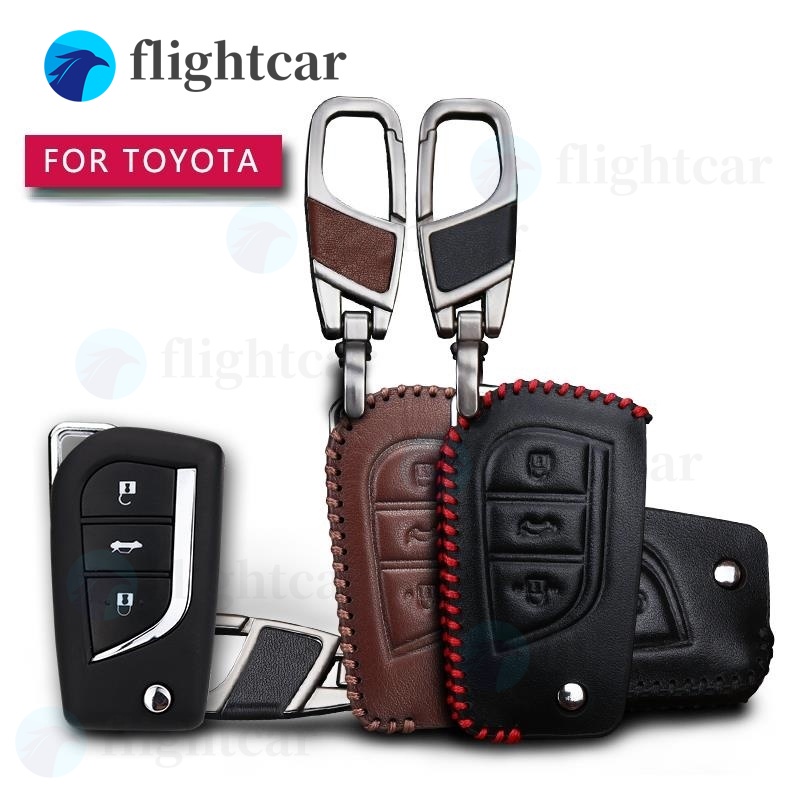Vỏ Da Bảo Vệ Chìa Khóa Xe Hơi Toyota vellfire 2010 chr estima vellfire altis Hilux Corolla avensis