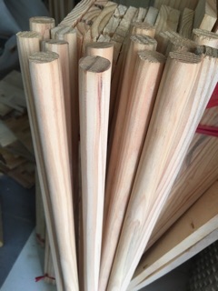 Thanh gỗ tròn 1m , 1m2 đường kính 2cm
