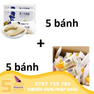 Combo 5 bánh sữa chua Horsh + 5 bánh sữa chua phô mai