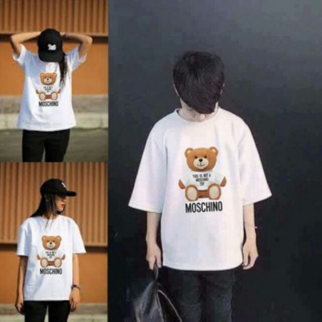 Áo thun Moschino tay lỡ