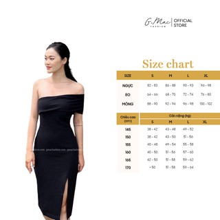[G.MAC FASHION] Đầm Ôm Hở Vai 0620DAJOWH