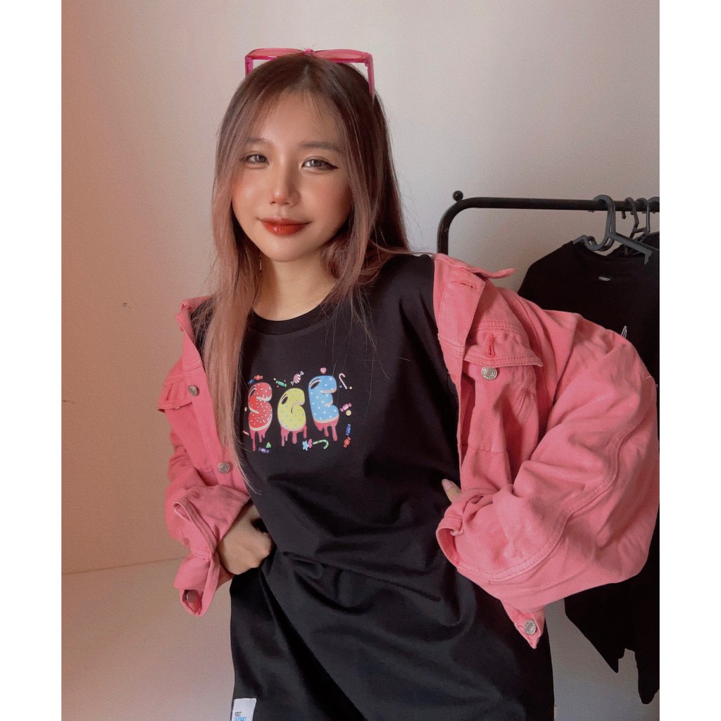 Áo Thun Tay Lỡ Kẽo Candy Crush SGES Unisex Nam Nữ | BigBuy360 - bigbuy360.vn