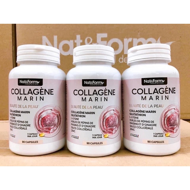 Collagen Marin Pháp 90 viên
