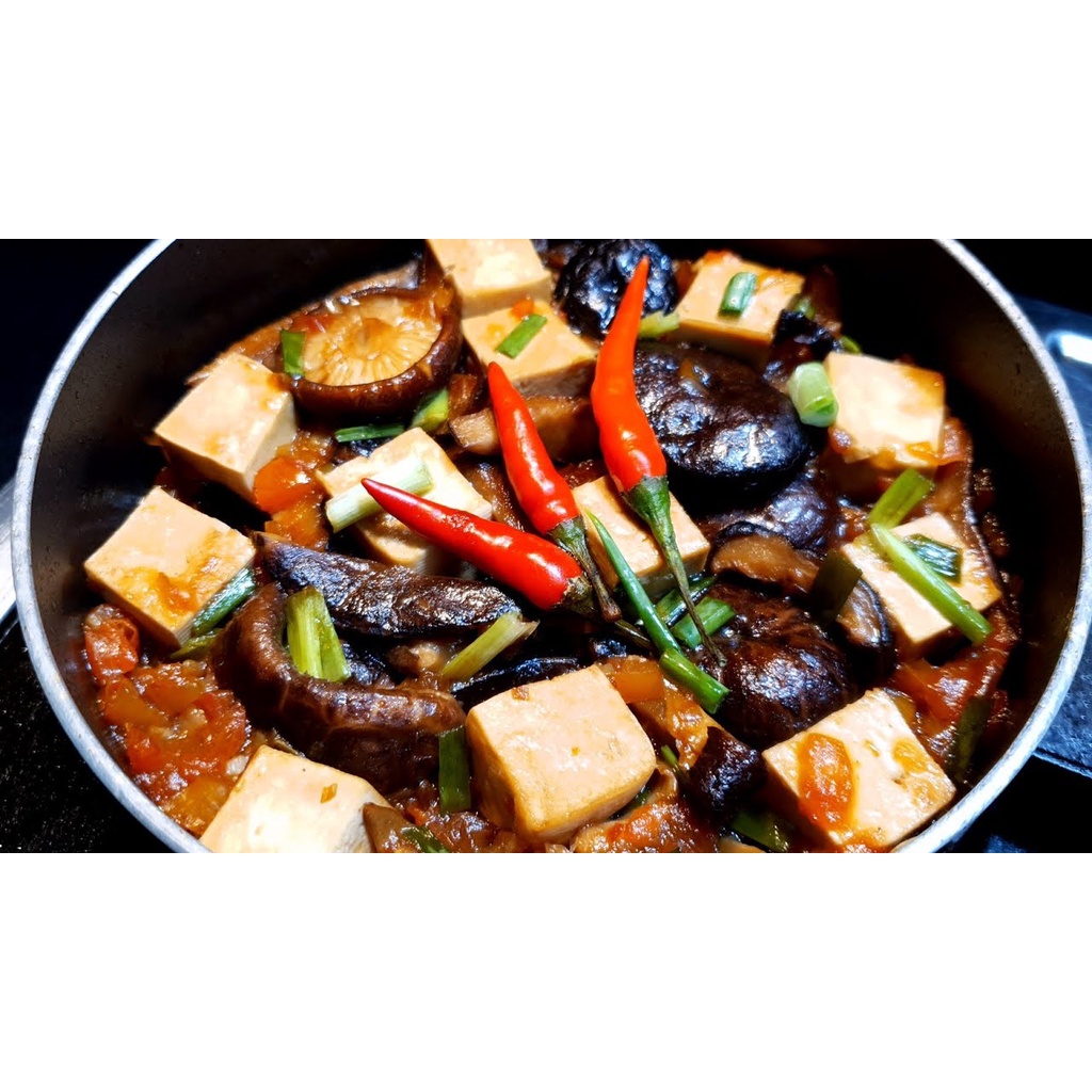 Shiitake Mushroom - Nấm Hương SPICESUPPLY Việt Nam nấm Đông Cô sấy dùng hầm canh, nấu súp siêu ngon Hũ 40g